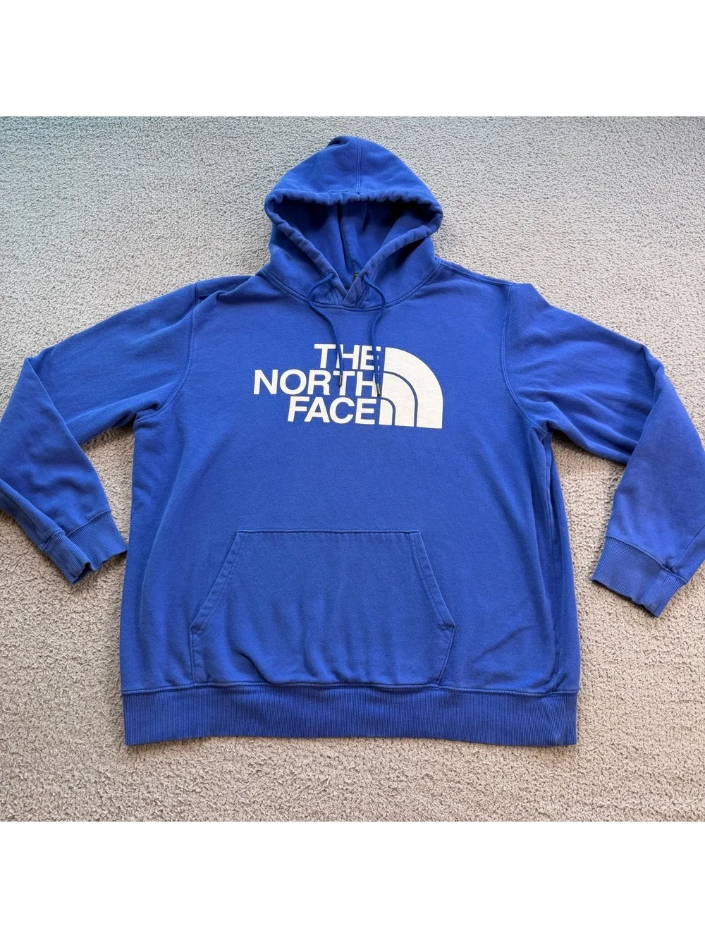 The North Face Box NSE Pullover Hoodie Blue Logo Mens XL Gorpcore